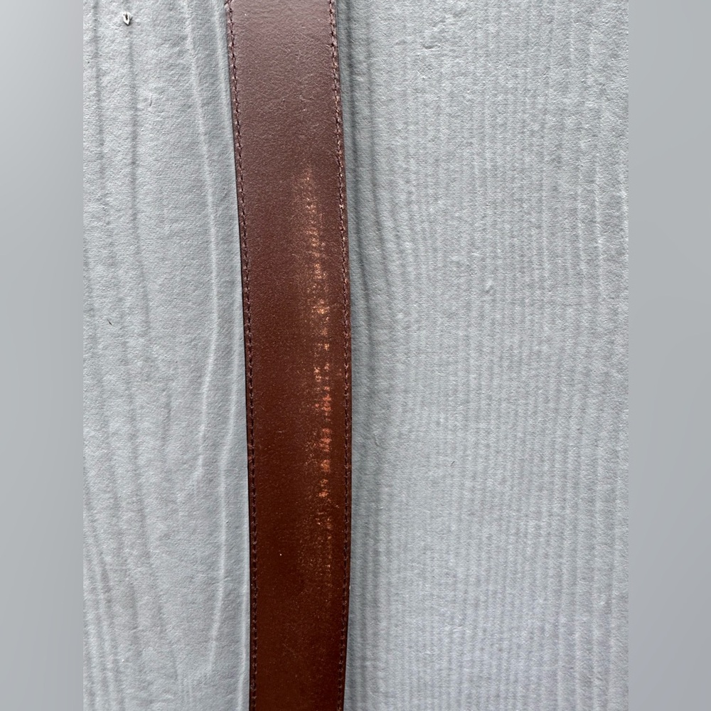 Stetson Silver Creek Classics Brown Leather Vintage  Cowboy Belt Size 36 - Picture 10 of 13